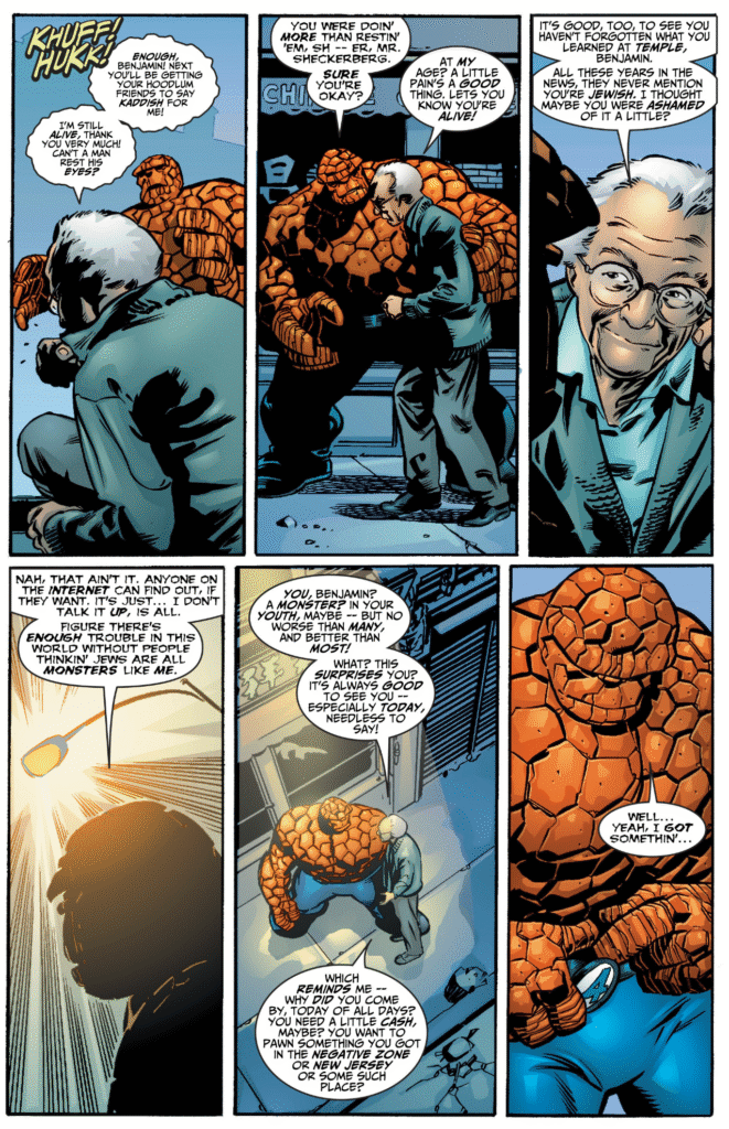 The Thing in Fantastic Four is a Jew!